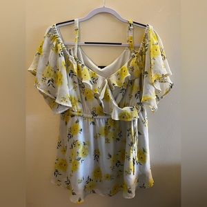 Torrid Floral Blouse